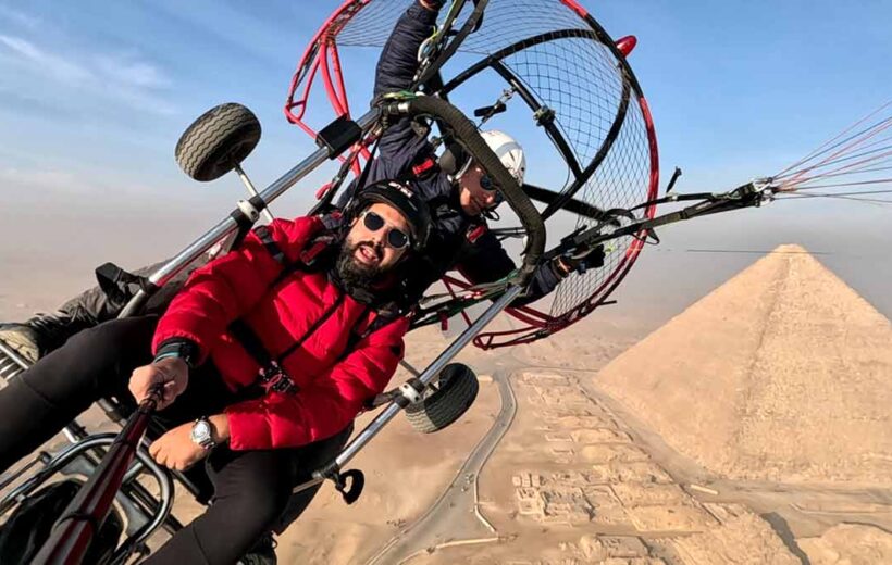 Paramotor Over Giza Complex Tour